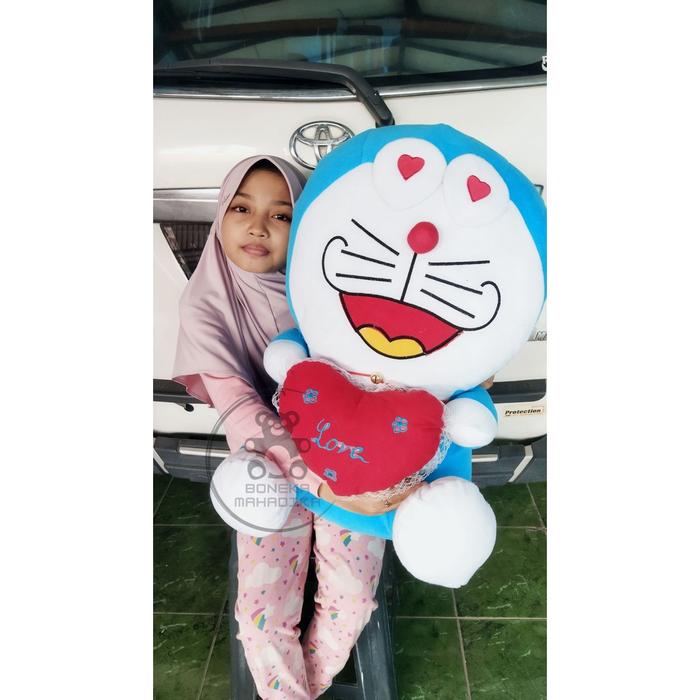 BONEKA DORAEMON JUMBO + LOVE MURAH