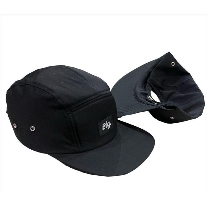 Topi lima panel dickies pria wanita cap bordir woven original topi 5 panel - topi 5 panel - five pan