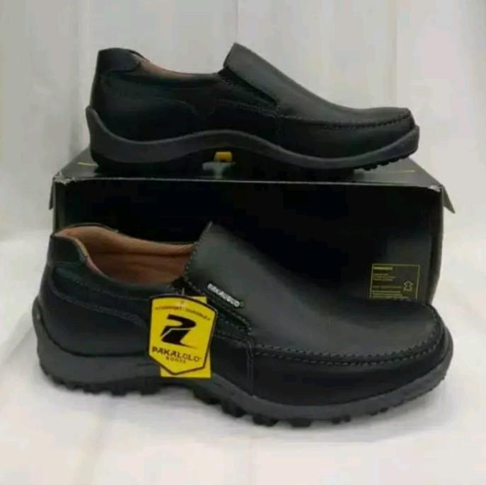 Sepatu kulit pria PAKALOLO N 8815 black sepatu kulit ORIGINAL PAKALOLO Kerja