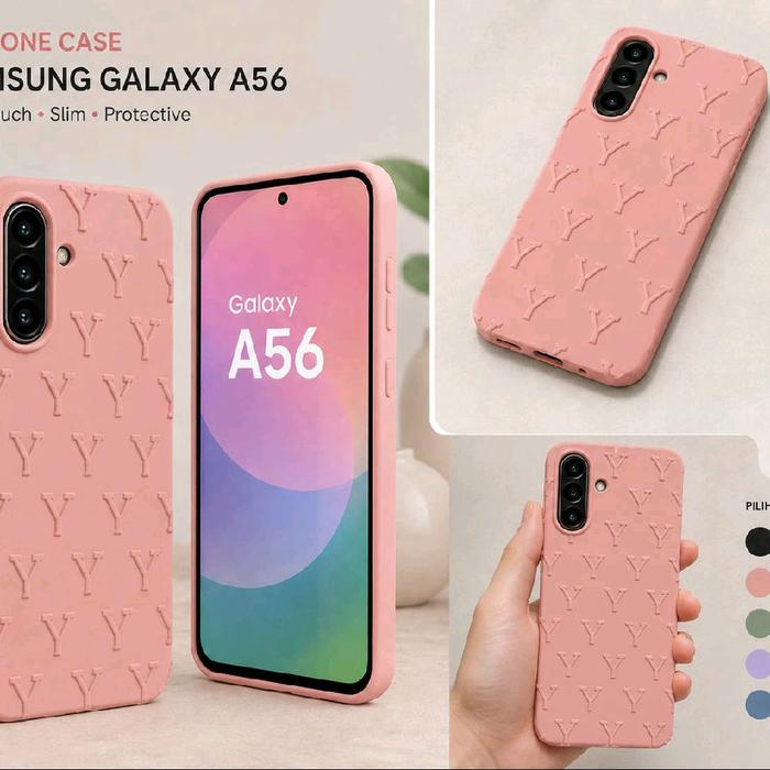 Samsung Galaxy A56 Case - Slim & Protective - Pink - Case Sabuk