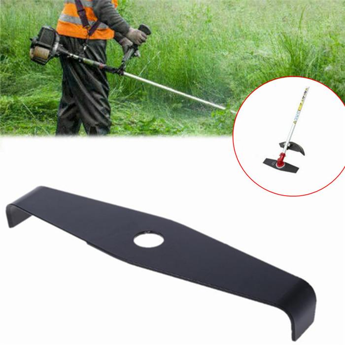 Newest Brush Cutter Grass Trimmer Head knife Cutting Steel Blade 2 Tooth 2T Teeth 310mm*34mm*3mm for