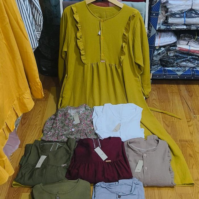 GAMIS CRINGCLE MURAH BAIK OOTD FORMAL CASUAL