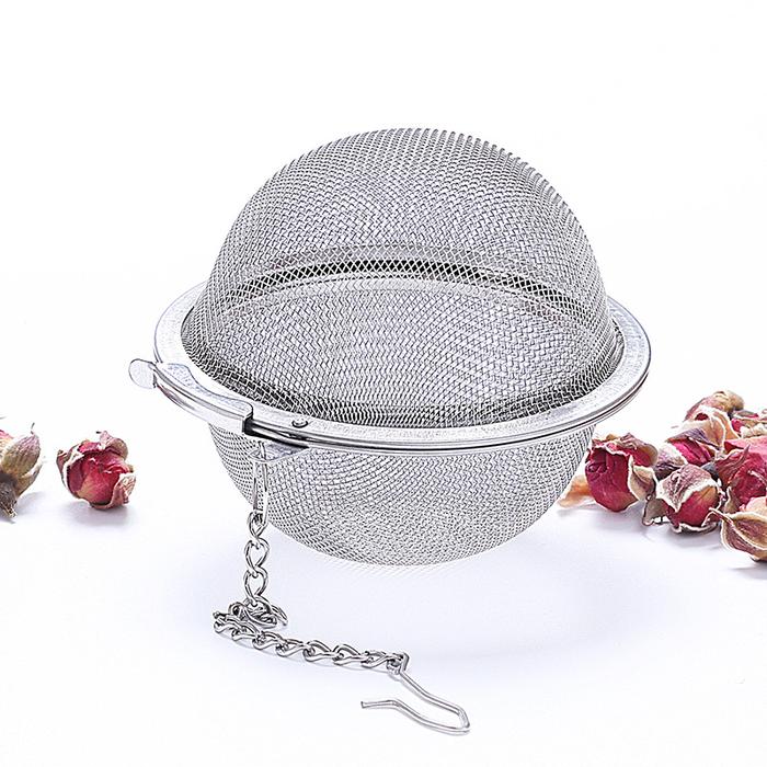 Stainless Steel Tea Infuser Sphere Locking Spice Tea Ball Strainer Mesh Infuser Tea Filter Strainers
