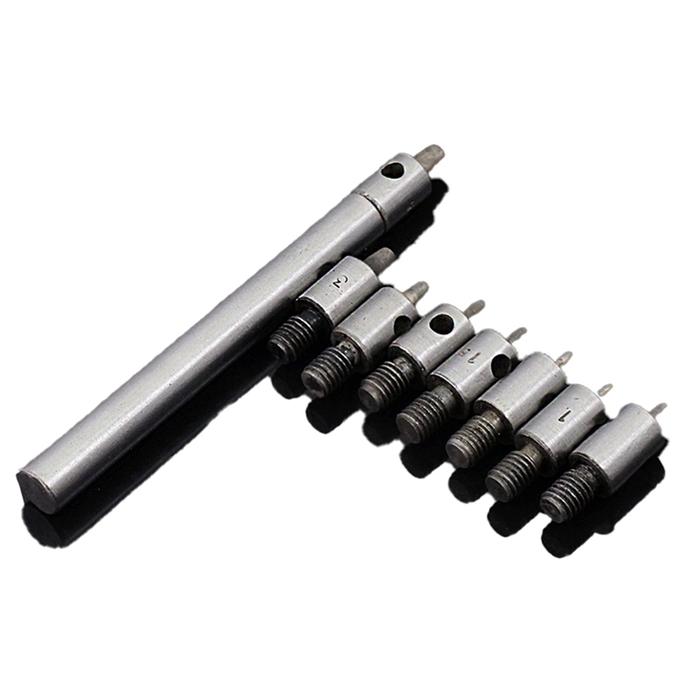 Belt Punch Leather Punch Round Punch Set Interchangeable Head Punch