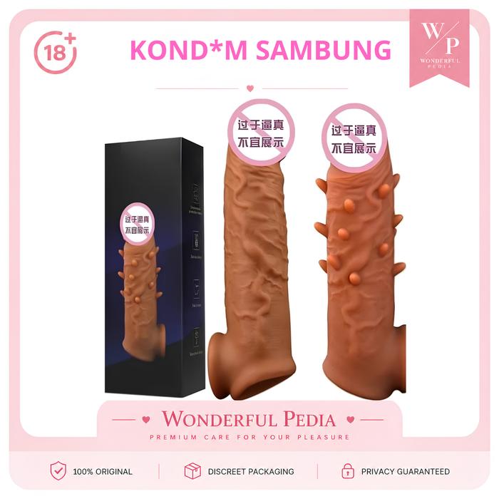 Slave Sambung Lock Bergerigi Manual Jumbo dari Silikon Elastis untuk Kepuasan Anda 100% Original dan