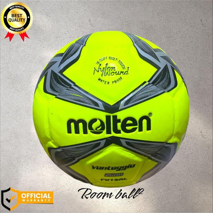 bola futsal molten ball pres jahit mesin gratis pentilasi dan jaring