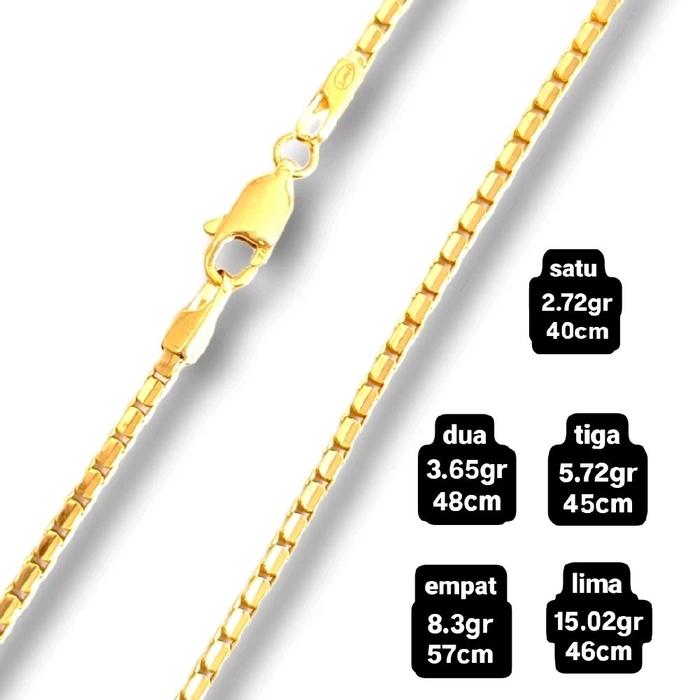 Kalung Italy Emas 70%