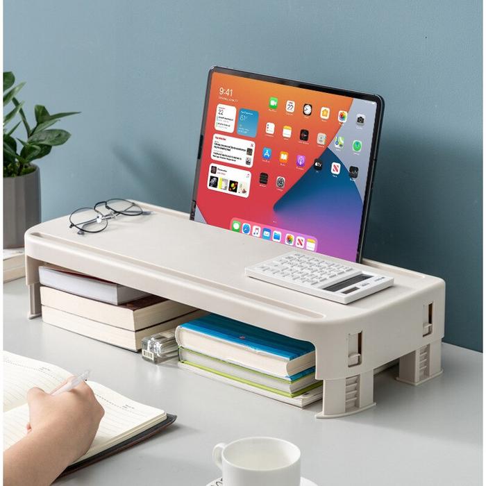 Computer Monitor Booster Bracket Phone Tablet Bracket Desk