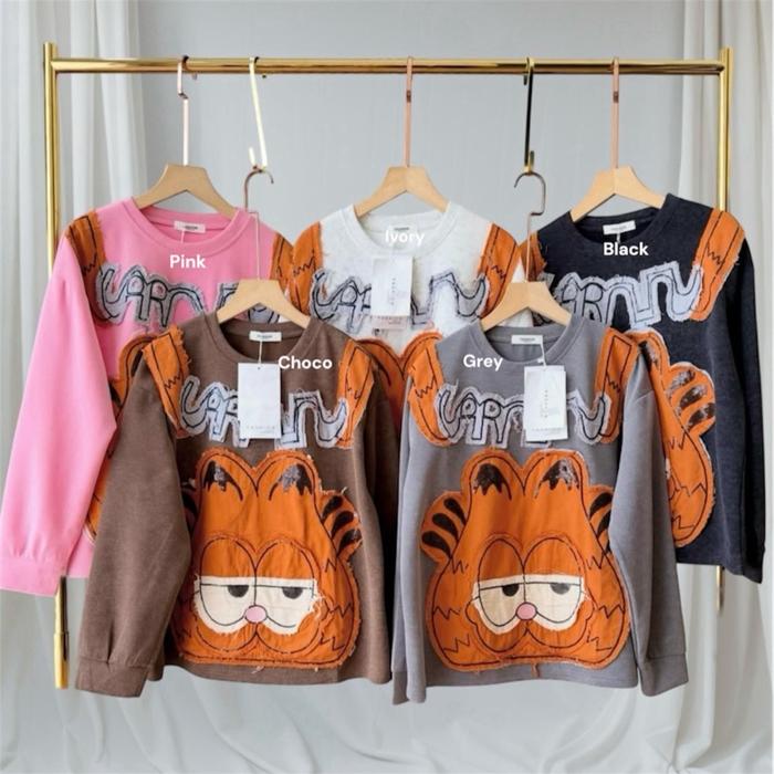 ALUNA - GARFIELD TOP sweater top garfield 3d