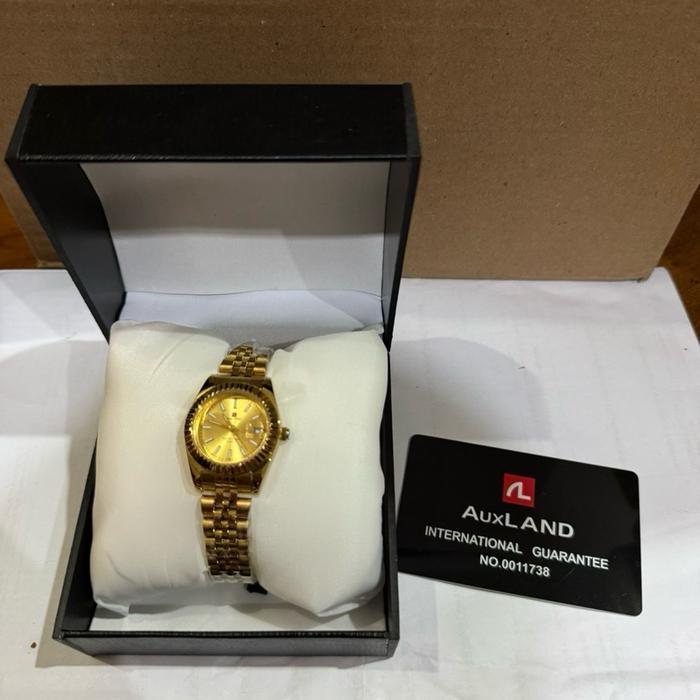 20 - AuxLand Jam Tangan Wanita AuxLand Dengan Desain Elegan dan Fungsi Quartz