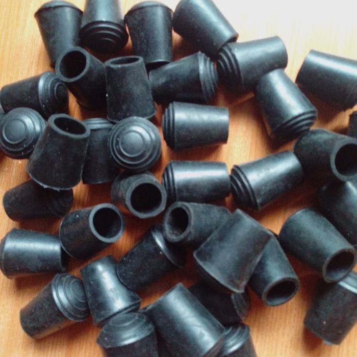 50 Pcs Karet kaki kursi Lipat CHITOSE 5/8 inch COP Sepatu Meja Portabel kaki rak piring Tutup Pipa B