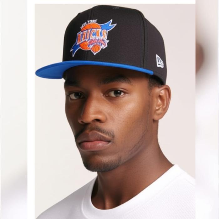 Topi Unisex New Era 9Fifty Snapbacks New York Knicks Original
