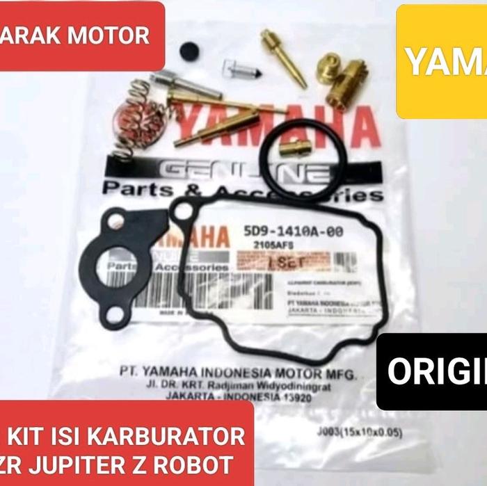REPAIR KIT KARBURATOR ISI KARBURATOR KOMPLIT ASSY YAMAHA VEGA ZR JUPITER Z ROBOT KODE 5D9 Motorcycle
