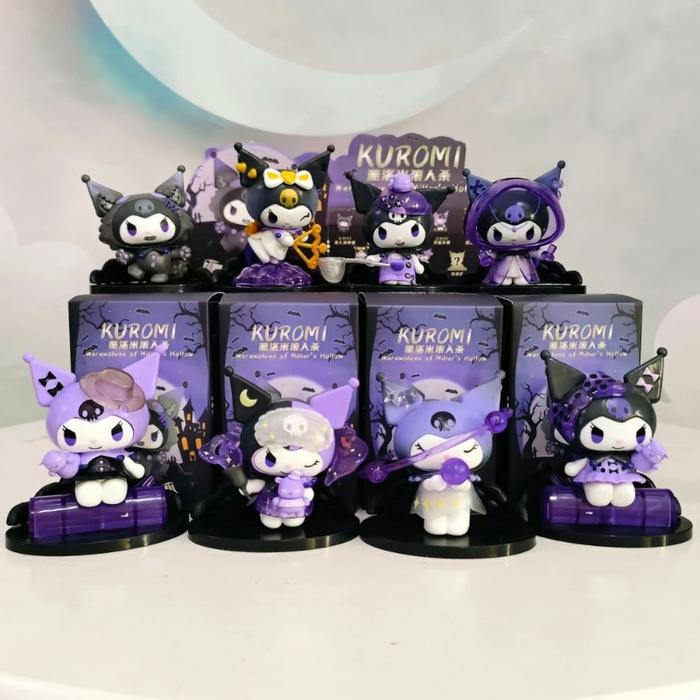 Sanrio Kuromi Blind Box Werewolf Series High-Looking Action Figure Doll Anime Character Surprise Box