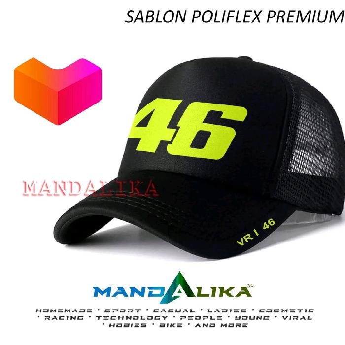 TOPI TRUCKER TOPI JARING VR 46