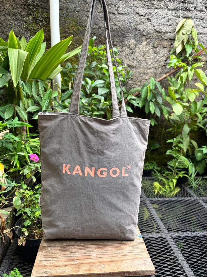 ToteBag Kangol 2Face Wanita | Tote Bag Kangol | Tote Kangguru | Tote Kasual Nilon