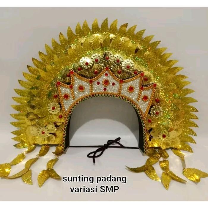 Sunting padang kreasi/sunting tari kreasi/mahkota padang tari kreasi/mahkota karnaval