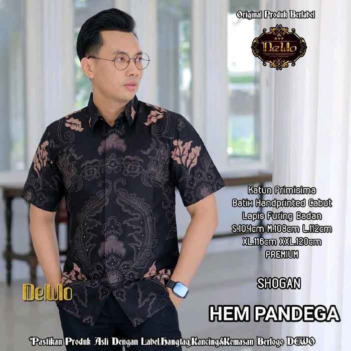 Hem Batik Pandega || Full Furing Size M-XXL