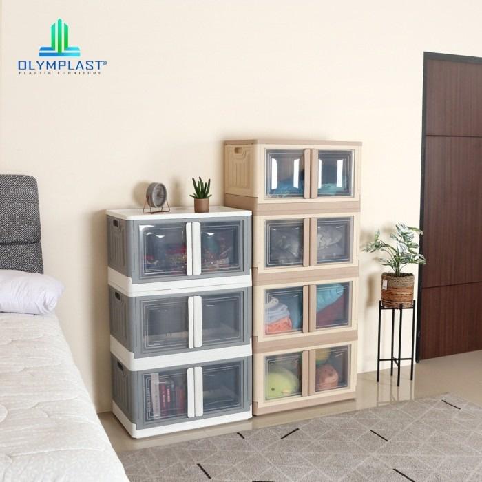 Olymplast Folding Box - Storage Box Lipat Folding Container Box OFS OLYMPLAST Tempat Baju Tempat Bar
