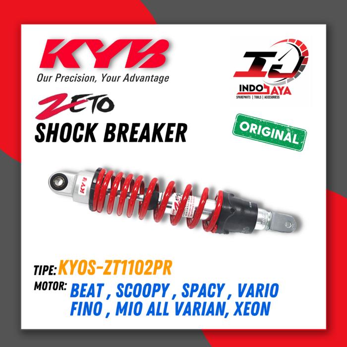 Indra Motopart - [New] SHOCKBREAKER KAYABA KYOS-ZT1102PR UNTUK MOTOR ALL MATIC / SOKBREKER / SHOCK B