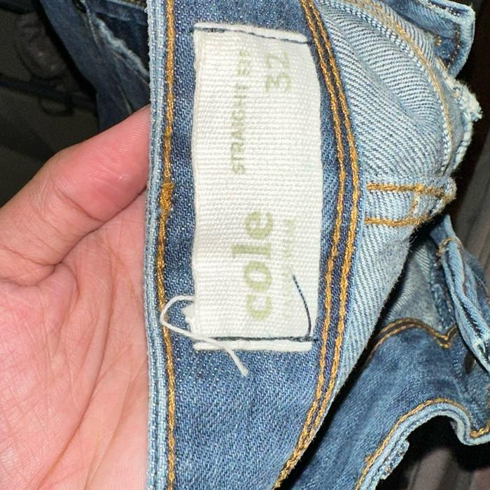 Celana Jeans Pria COLE Size 32 - Distro, Cowok, Dewasa, Panjang, Hitam