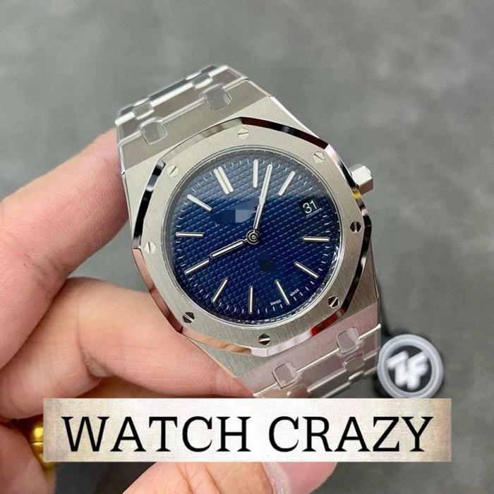 WCAUDEM4RSPIGUET ROYAL OAK JUMBO EXTRA THIN 16202ST BLUE DIAL 39mm ZF FACTORY TIER 5