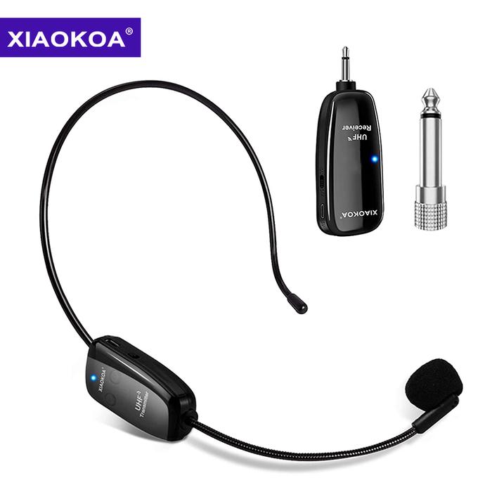 Wireless Microphone Headset UHF Wireless Mic Headset and Handheld 2