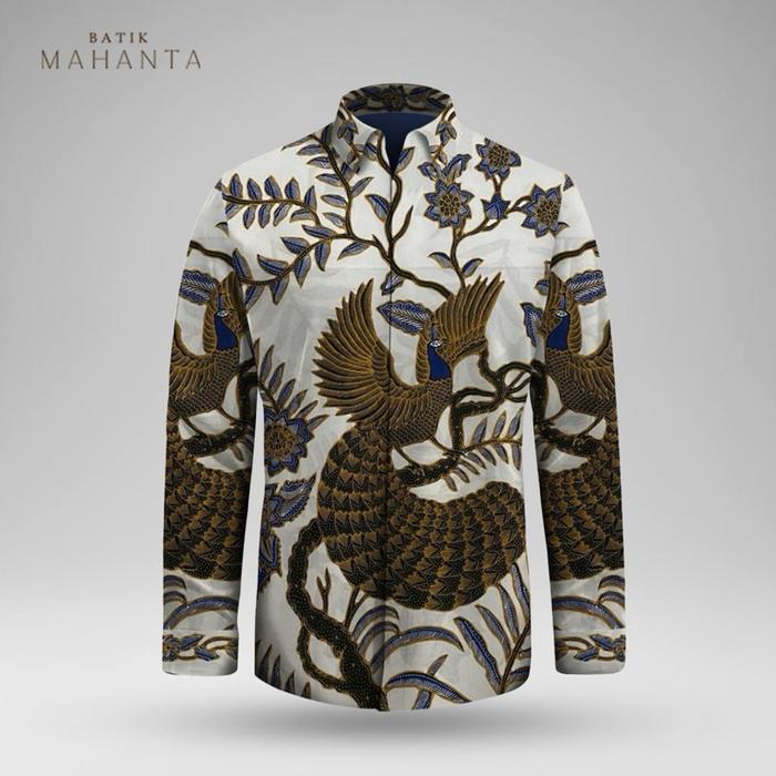 Kain Batik Tulis Katun Basic Exclusive Pola Kemeja - GMK04