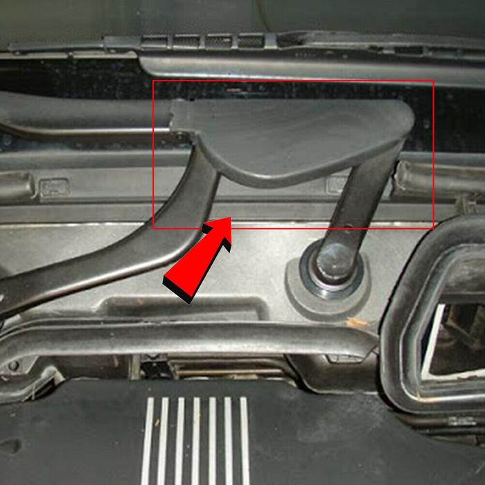 Penutup Lengan Wiper Kaca Depan Mobil untuk BMW 5 Series E60/E61