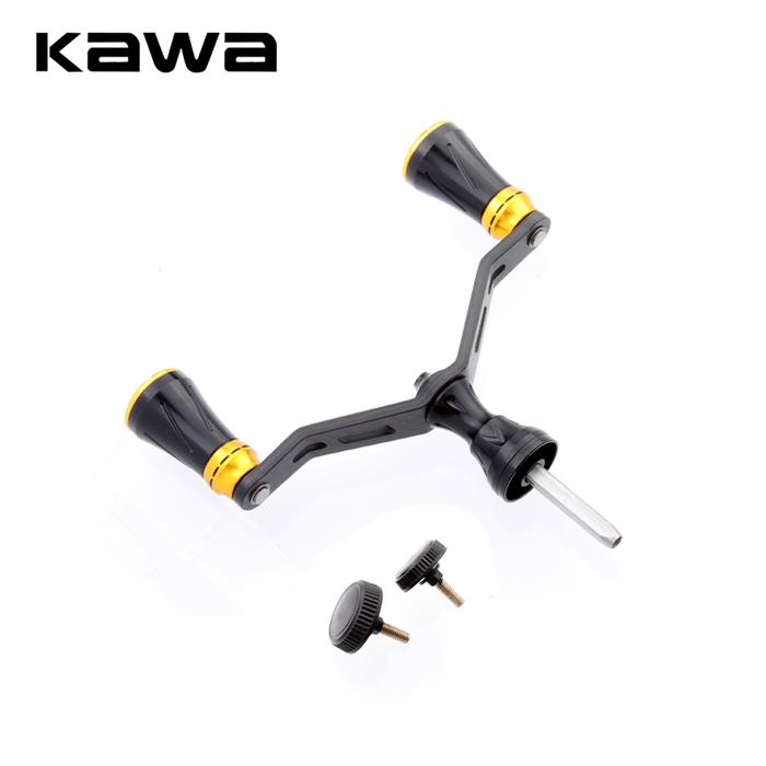 kawa Fishing Reel Handle Carbon Fiber With Alloy Knob For Shimano