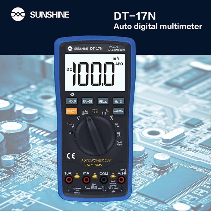 SUNSHINE DT-17N Auto Range LCD Display Multimeter Digital Multimeter