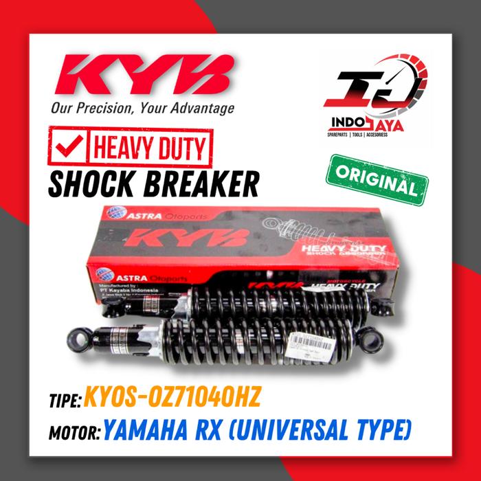 Indra Motopart - [New] SHOCKBREAKER KAYABA KYOS-OZ71040HZ UNTUK MOTOR YAMAHA RX (UNIVERSAL) / SOKBRE