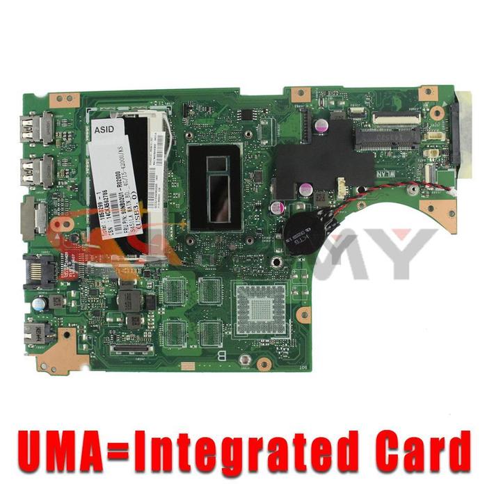 S451L Mainboard Asli V2G V4G GPU I3 I5 I7 CPU 4GB RAM UNTUK ASUS S451