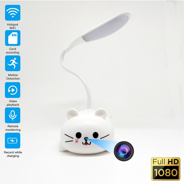 Kamera Mini Wifi 1080P Hd Ip P2p Kamera Pengintai Nirkabel Portabel