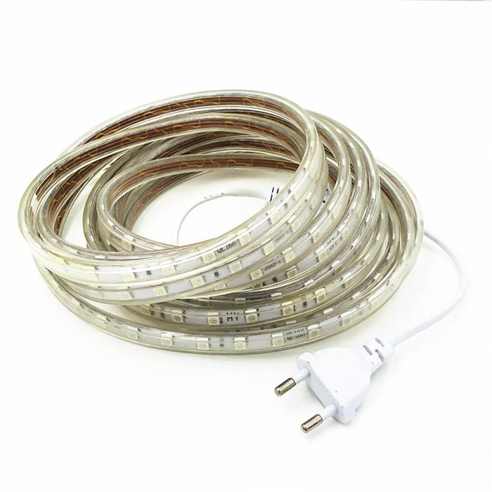 LED הרצועה חיצוני עמיד למים חם לבן SMD LED רצועת SMD 5050 LED רצועת