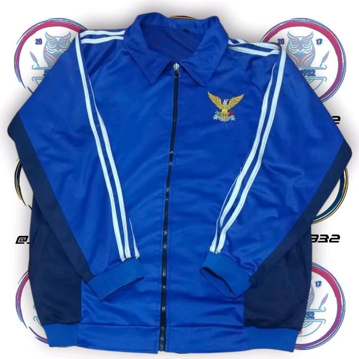 Jaket / Tracktop AKADEMI ANGKATAN UDARA / AAU ORIGINAL Second Murah Retro Vintage Rare Koleksi Atasa