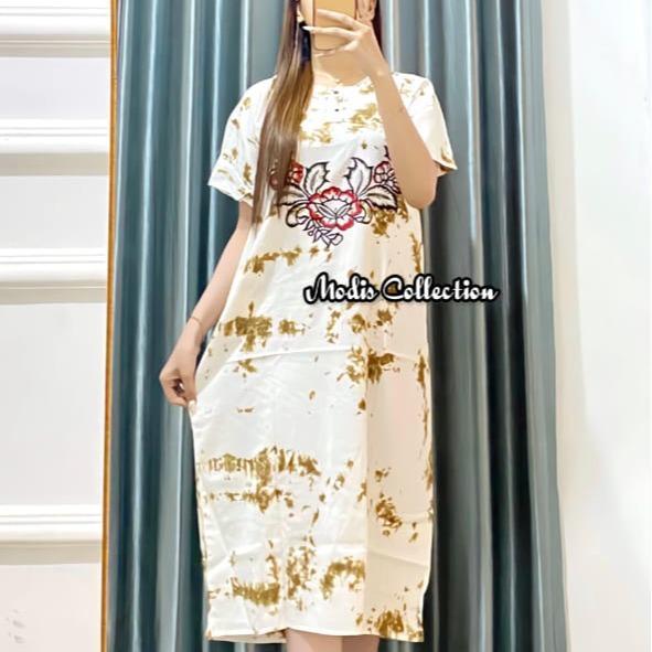 100 Ribu Dapat 5 Pcs Daster Barong Khas Batik Bali Dewasa Wanita Lingkar Dada 110 cm Busui Friendly 
