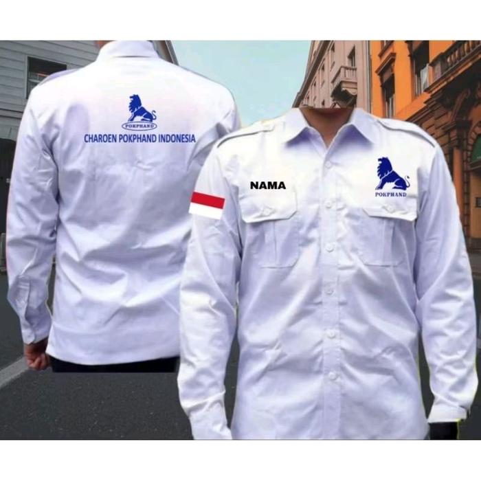 kemeja PT Charoen Pokphand baju PT Charoen Pokphand seragam PT Charoen Pokphand baju kerja PT Charoe