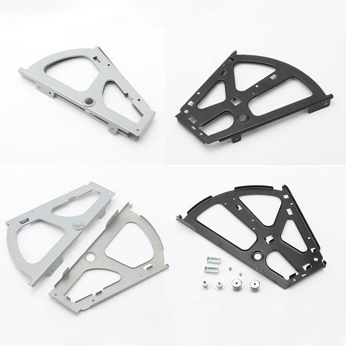 Tempat Rak Lemari Engsel Rak Sepatu Stainless Besi Putar 3 Susun Bahan Stainless Steel Tahan Karat K