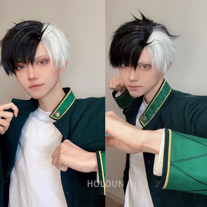 [QTakasi] Windbreaker Uniform Gakuran Cosplay Anime