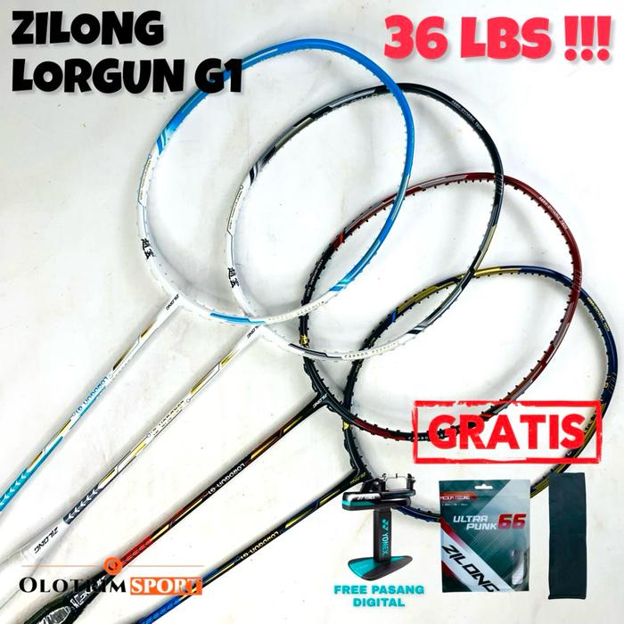 Raket Badminton ZILONG 38LBS WAVENAMI LORD GUN LORDGUN TAIJI Game Box GameBox Vio Kurokuro Celestial