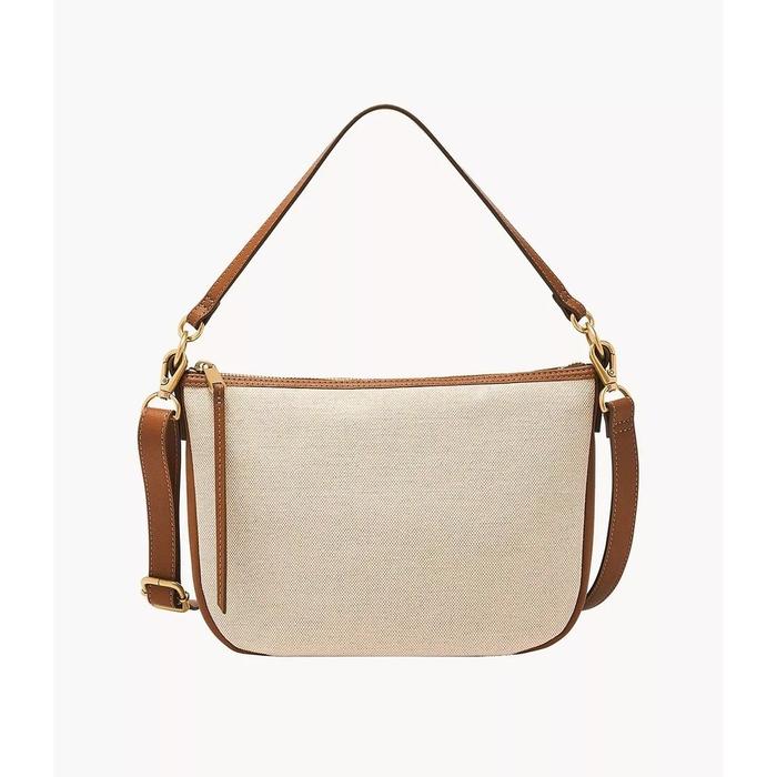 Fossil Skylar Canvas Natural Tas Selempang Wanita SHB3187-101
