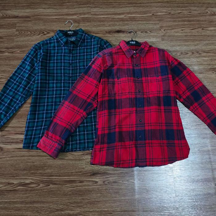 Flannel Uniqlo Full Tag Original