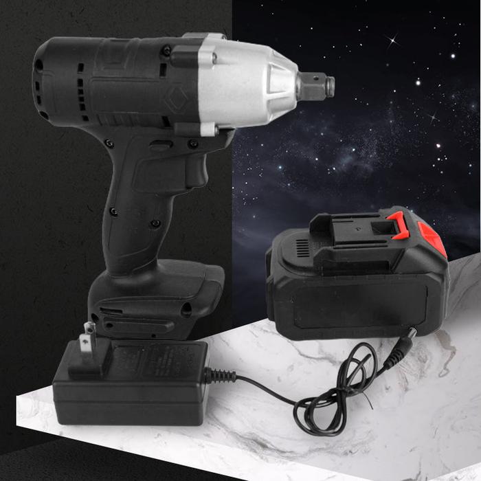 Super Torque Brushless Lithium Battery Wrench DC 50V Brushless Cordless Screwdriver Impact Drill Imp