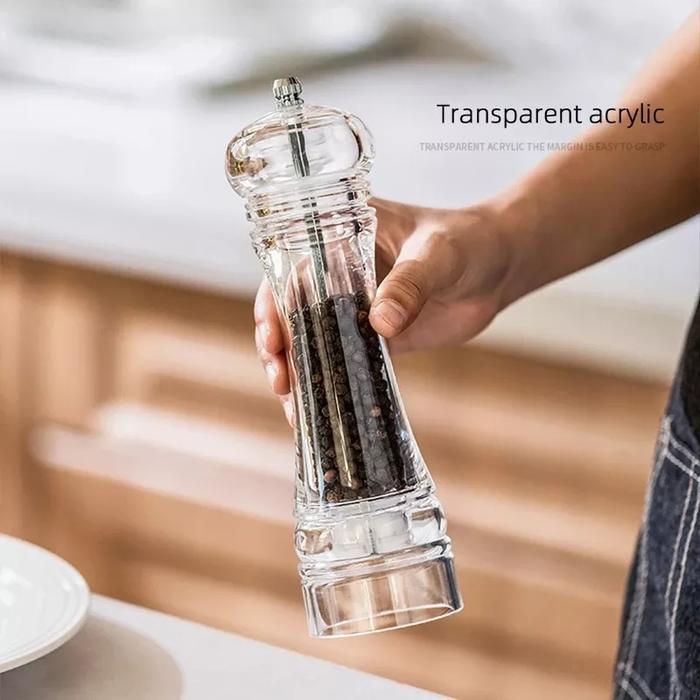 Spice Pepper Mill Salt and Pepper Black Grinder With Strong