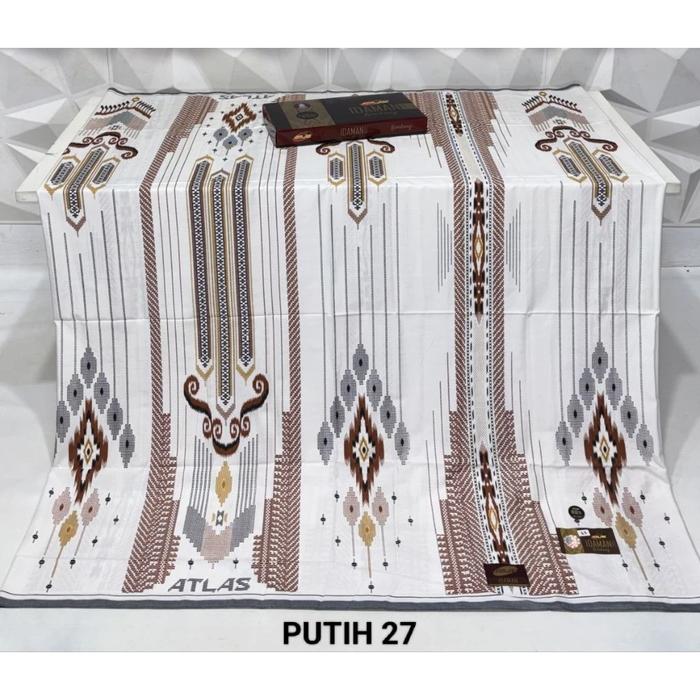 Atlas Idaman Kembang Harmoni 555 Motif BHS GSB JLC SGE Sarung tenun pria muslim dewasa remaja kain h