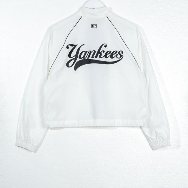 Jaket MLB NY YANKEES SIGNATURE BACK BLACK WHITE ZIP TRACK JACKET 100% ORIGINAL