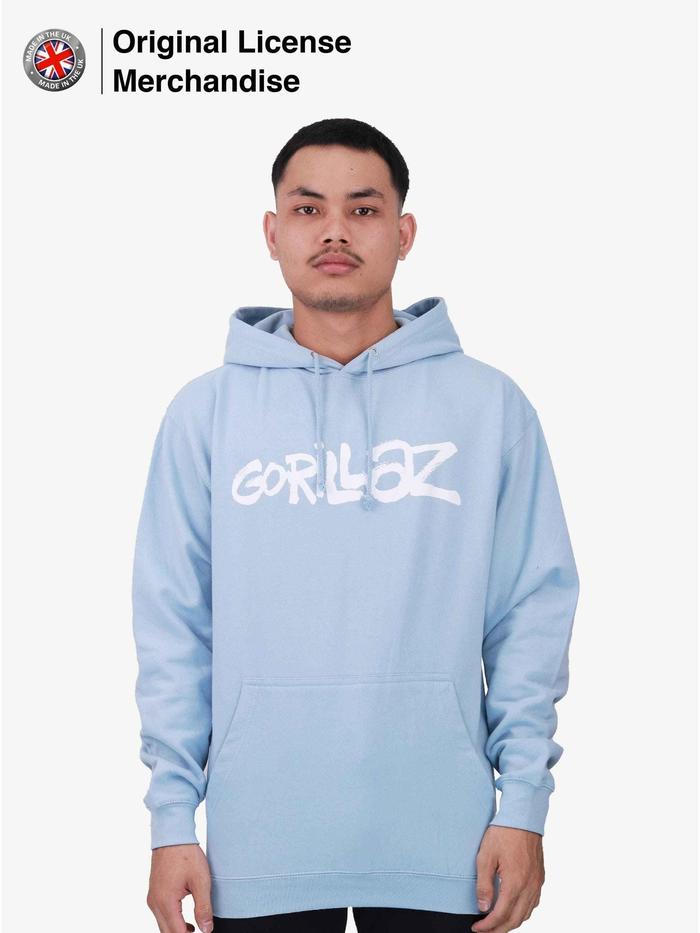 Hoodie Sweater Jaket Pria Wanita Band GORILLAZ Cracker Island Official