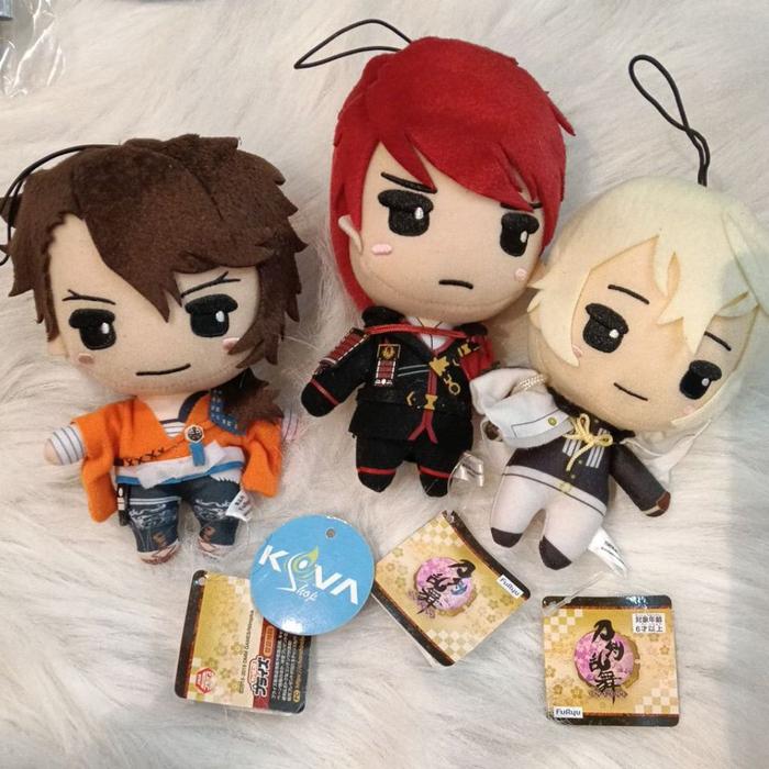 touken ranbu plushie nuigurumi plush touken ranbu official furyu