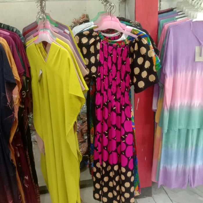 daster rayon daster kringkel gamis burkat gaes harganya serba 35000 an